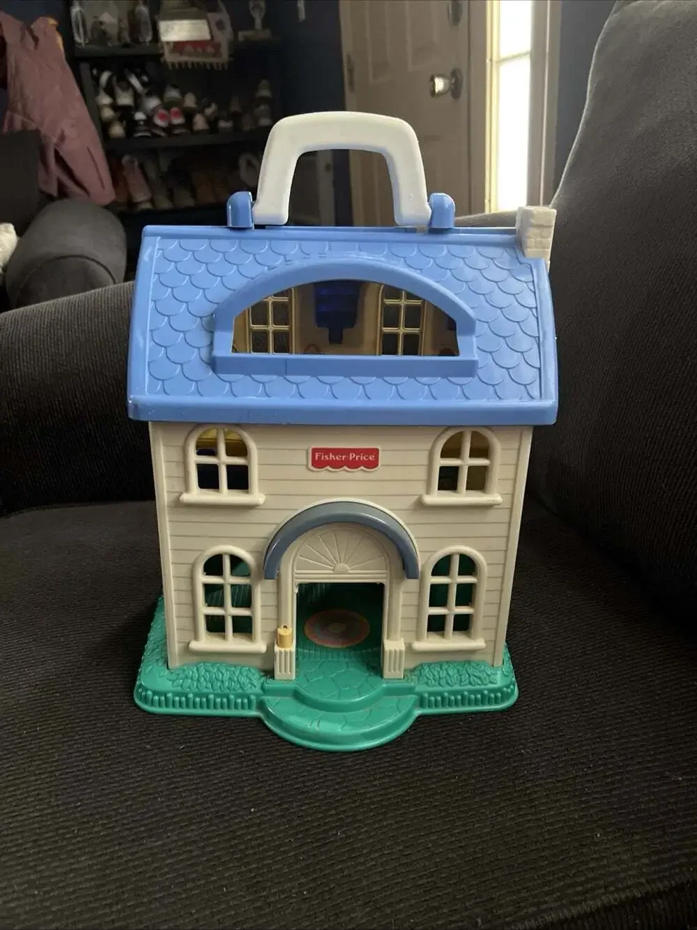 Vintage Fisher Price Little People Doll House #2511 Home Sweet Home 1996
